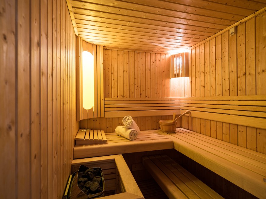 Sauna del Hotel Palladium